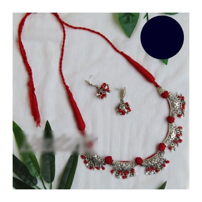 Picture of Handmade  Necklace,Earring Women / Women Jewellery Set Multicolor