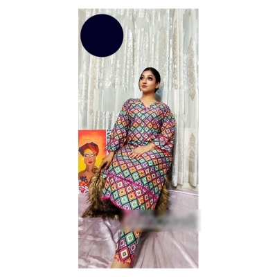 Picture of Sadabahar Co-ords 2 Piece Collection Ready to Wear Stitched Two Piece Set For Women Girl Multicolor,40