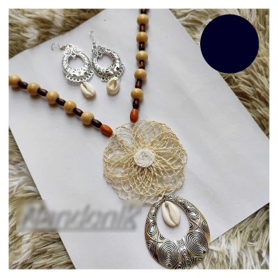 Picture of Handmade  Necklace,Earring Women / Women Jewellery Set Multicolor