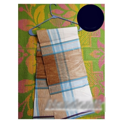 Picture of Bokhari Multicolor Unstitch Cotton Lungi Multicolor,Int: One size