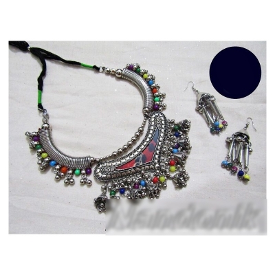 Picture of Fashionable Trendy Antique  Jewelry  Set For Women Multicolor