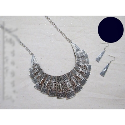 Picture of Fashionable Trendy Antique  Jewelry  Set For Women Multicolor