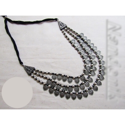 Picture of Fashionable Trendy Antique Sita  Neckpiece Jewelry  For Women Multicolor