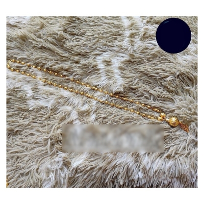 Picture of Golden Color (Indian city) Long Chain for women Gold