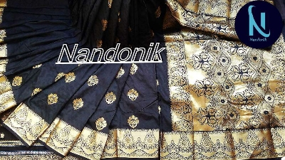 Picture of Indian Jolchhap Soft Katan Saree 