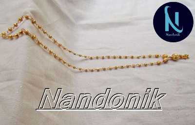 Picture of Golden Color (Indian city) Long Chain for women 