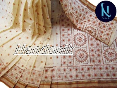 Picture of Printed Sirajgonj Tat Saree 