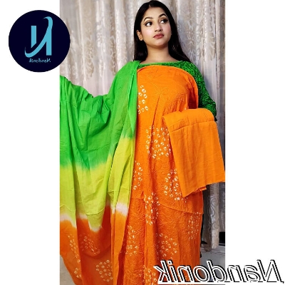 Picture of Cotton Chundri Batik Unstitch Four Piece 