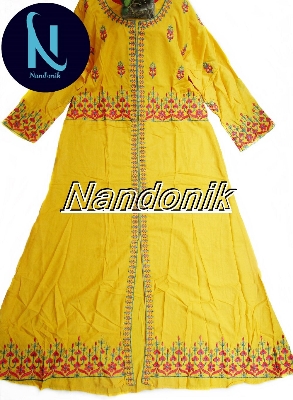 Picture of Exclusive Embroiderd China Linen Kurti 