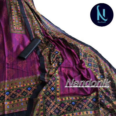 Picture of Exclusive catalouge  unstitch three piece (with extra sleeve) 