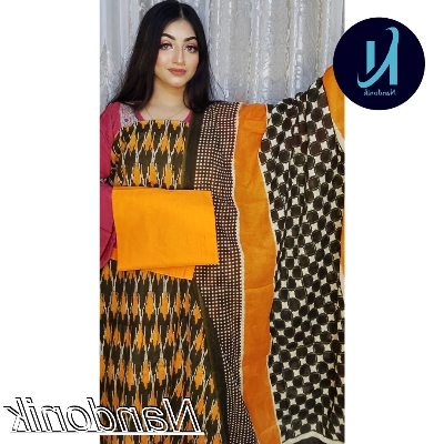 Picture of Joypuri Komol Cotton Unstitch Three Piece 