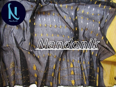 Picture of Handloom Dhakai Jamdani Saree with Extra Jamdani Blouse Piece Multicolor