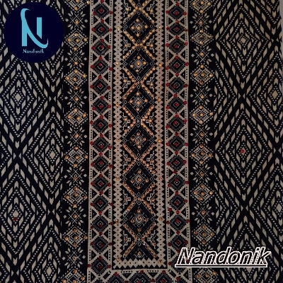 Picture of Exclusive Stone  Joypuri Cotton Unstitched Three Piece Multicolor,Un-stitched