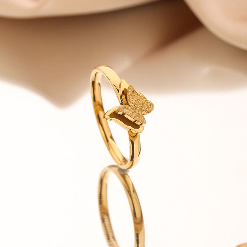 Picture of Adjustable Butterfly Ring – Stylish Women’s Fashion Jewelry (Resizable) - Adjustable