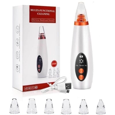 Picture of Blackhead Remover Instrument / Acne / Blackhead Remover Extractor 6 Suction Head Beauty Machine For Skin Care - 
