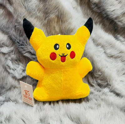 Picture of Pikachu Plush Soft Toy Creative Doll for Baby - Yellow