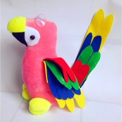 Picture of Parrot Plush Soft Toy Doll Cute Baby Birthday Gift - Pink