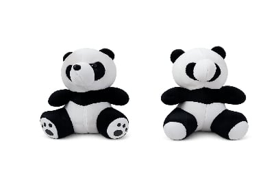 Picture of Elephant Soft Toys Gift For baby - Toy - Black