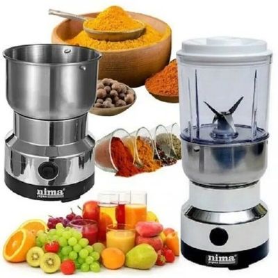 Picture of Nima 2 in 1 Electric Blender & Grinder 300W – Multi-Purpose Kitchen Appliance for Grinding Spices, Nuts, Coffee Beans, Dry Ingredients & Fresh Juice Preparation 