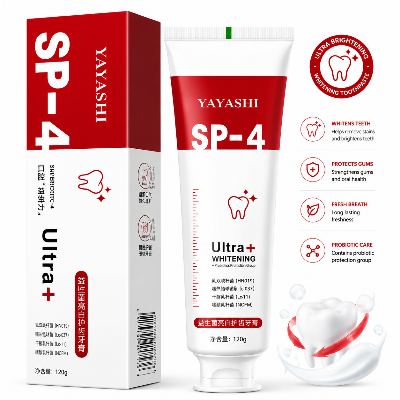 Picture of SP-4 Ultra Brightening Whitening Toothpaste 120g – Advanced Stain Removal Formula with Enamel Protection & Fresh Mint Oral Care 