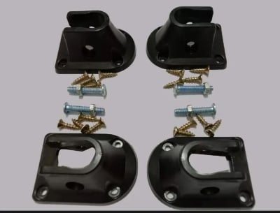 Picture of Portable Foldable Laptop Table Leg Brackets Set – Heavy Duty Connector Hardware for DIY Laptop Desk, Study Table, Workstation & Space Saving Furniture 