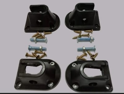Picture of Portable Foldable Laptop Table Leg Brackets Set – Heavy Duty Connector Hardware for DIY Laptop Desk, Study Table, Workstation & Space Saving Furniture 