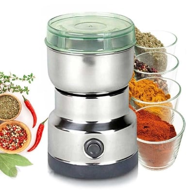 Picture of Nima NM-8300 200W Multipurpose Electric Dry Grinder – Stainless Steel Coffee Bean Spice Nut Seed Grinder Machine for Home Kitchen Daily Use, Multicolor