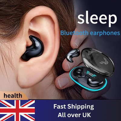 Picture of X55 Invisible Sleep Earbuds TWS Bluetooth 5.3 – Mini Wireless Earphones with Mic, HD Call, 9D Stereo Sound, IPX5 Waterproof & Charging Case Multicolor