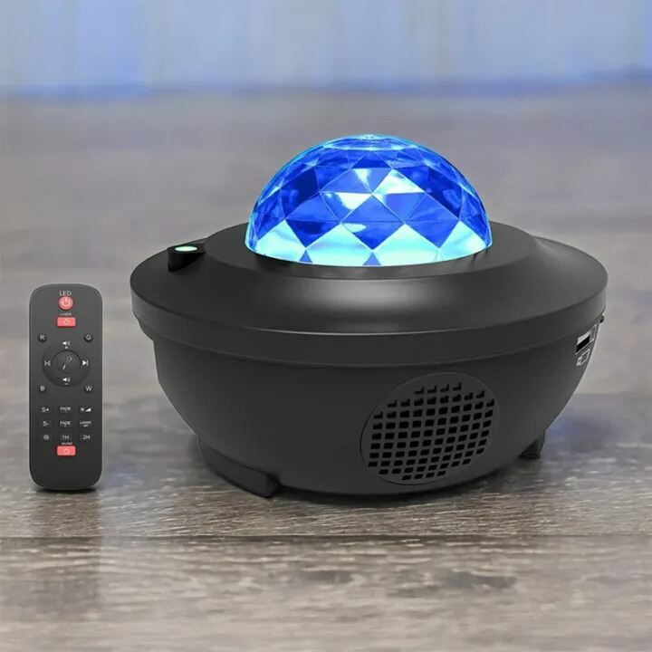 Picture of Galaxy Projector Starry Sky LED Night Light – Moon Lamp USB Mini Projector with Star Ceiling Effect Ambient Light for Bedroom Living Room Home Interior Decoration Multicolor