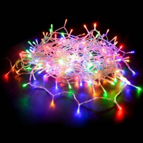 Picture of 20 LED Multicolour Fairy String Lights Color Changing Decorative LED String Lights for Room Bedroom Curtain Wedding Party Festival Indoor Outdoor Home Decoration RGB Fairy Lights Ambient Lighting 20- LED Multicolor