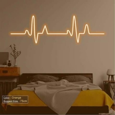Picture of 5 Meter 16 Feet RGB Neon Light with App and Remote Control – Heavy Duty Magic RGB Neon Strip Light for Home Bedroom Party Room Decoration Multicolor