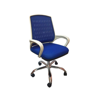 Picture of (JZ-OF136) white pp plastic cool design series 111 home to office chair Blue
