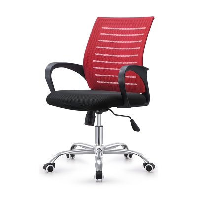 Picture of (JZ-OF13) Executive CHAIR (BACK-RED & SEAT BLACK)- 10 PCS 