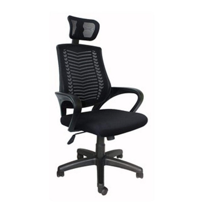 Picture of (JZ-OF27)Executive CHAIR (V-mesh) with headrest Black