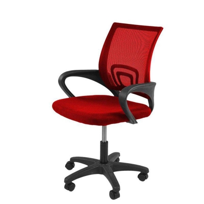 Picture of (JZ-OF50) Executive CHAIR (C-mesh) (Red) 