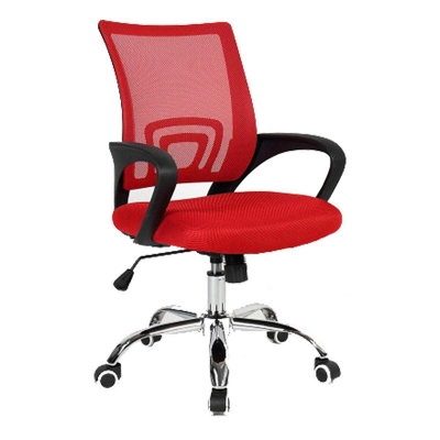 Picture of (JZ-OF37) Ergonomic exclusive red mesh chair for everywhere Red