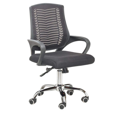 Picture of (JZ-OF57) Low Back Air Ventilation Mesh Chair with Armrest 