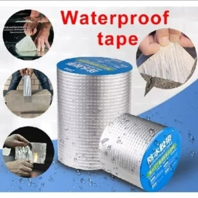 Picture of Flex High-Density Waterproof Butyl Sealing Tape | Strong Adhesive Leak Proof Repair Tape for Roof, Pipe, Kitchen, Bathroom & Home Use Multicolor