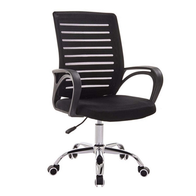 Picture of (JZ-OF-94) Mid level Executive chair with strong armrest Black