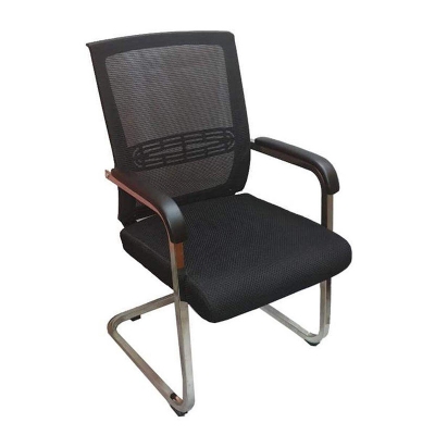 Picture of (JZ-OF-125) Executive Mid back visitor chair for home to office Black