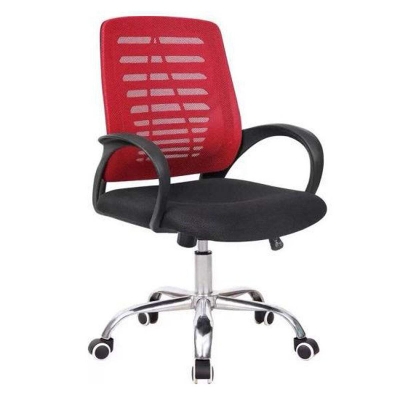 Picture of (JZ-OF10)Executive Chair (back-red & seat -black) 