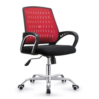 Picture of (Jz-Of17)Executive Chair (Back-Red & Seat Black) - Chair Multicolor