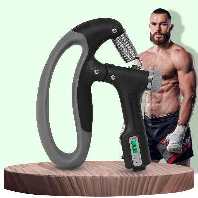 Picture of 6–60KG Adjustable Heavy Grip Hand Gripper | Gym Power Fitness Hand Exerciser for Wrist, Finger & Forearm Strength Training Multicolor