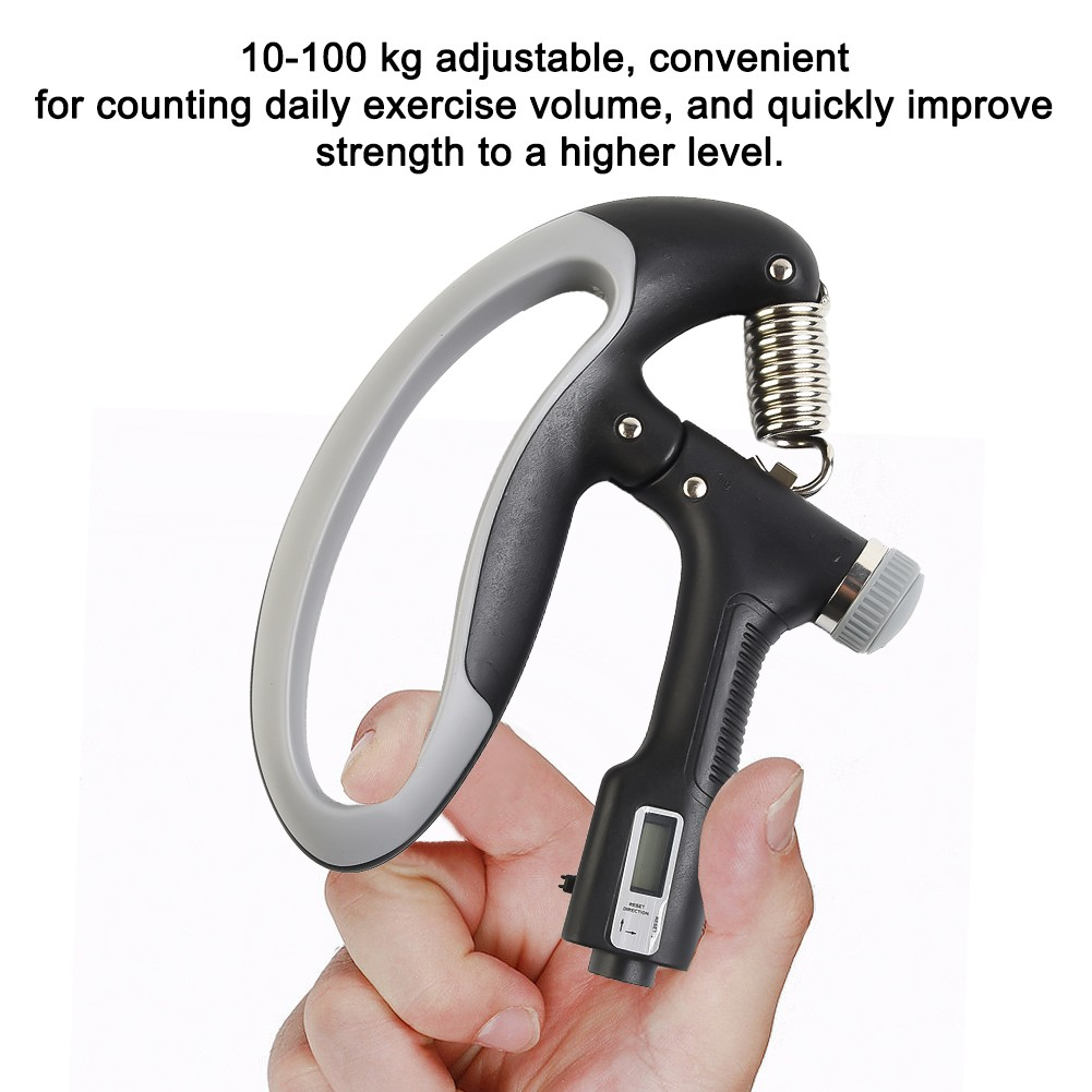 Picture of 6–60KG Adjustable Heavy Grip Hand Gripper | Gym Power Fitness Hand Exerciser for Wrist, Finger & Forearm Strength Training Multicolor
