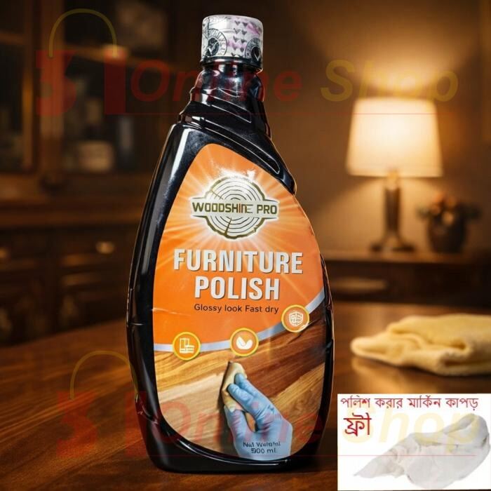 Picture of Best Quality Beeswax Furniture Polish 500ml – Natural Wood Conditioner Restorer and Protector Wax for Tables Cabinets Cutting Boards Wooden Furniture Care 