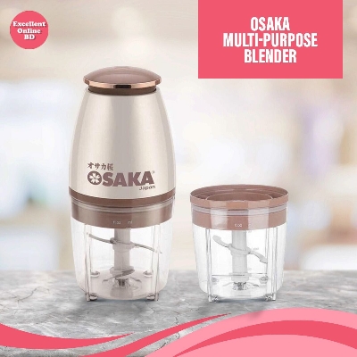 Picture of OSAKA Multi-Purpose Blender Japan Meat Grinder 750ml Bottom Grinder – Super Fast Fruit Blender Meat Mincer Spice Grinder Machine for Kitchen Home Use 