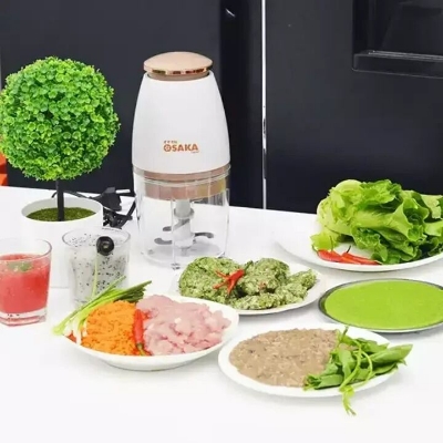 Picture of OSAKA Multi-Purpose Blender Japan Meat Grinder 750ml Bottom Grinder – Super Fast Fruit Blender Meat Mincer Spice Grinder Machine for Kitchen Home Use 