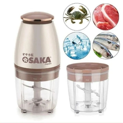 Picture of OSAKA Multi-Purpose Blender Japan Meat Grinder 750ml Bottom Grinder – Super Fast Fruit Blender Meat Mincer Spice Grinder Machine for Kitchen Home Use 