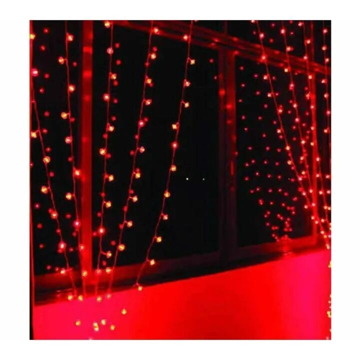 Picture of Red Fairy Lights Waterproof Connectable Timer 8 Modes Plug In LED String Lights for Bedroom Outdoor Tree Indoor House Party Festival Decoration Red