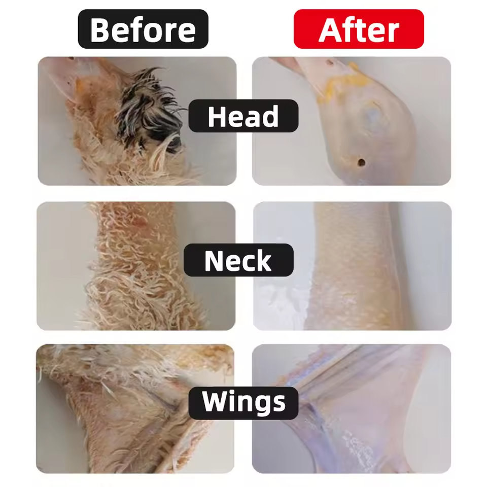 Picture of Handheld Electric Chicken Plucker Machine – Portable Waterproof Poultry Feather Remover for Chicken, Duck, Goose, Turkey & Quail Multicolor